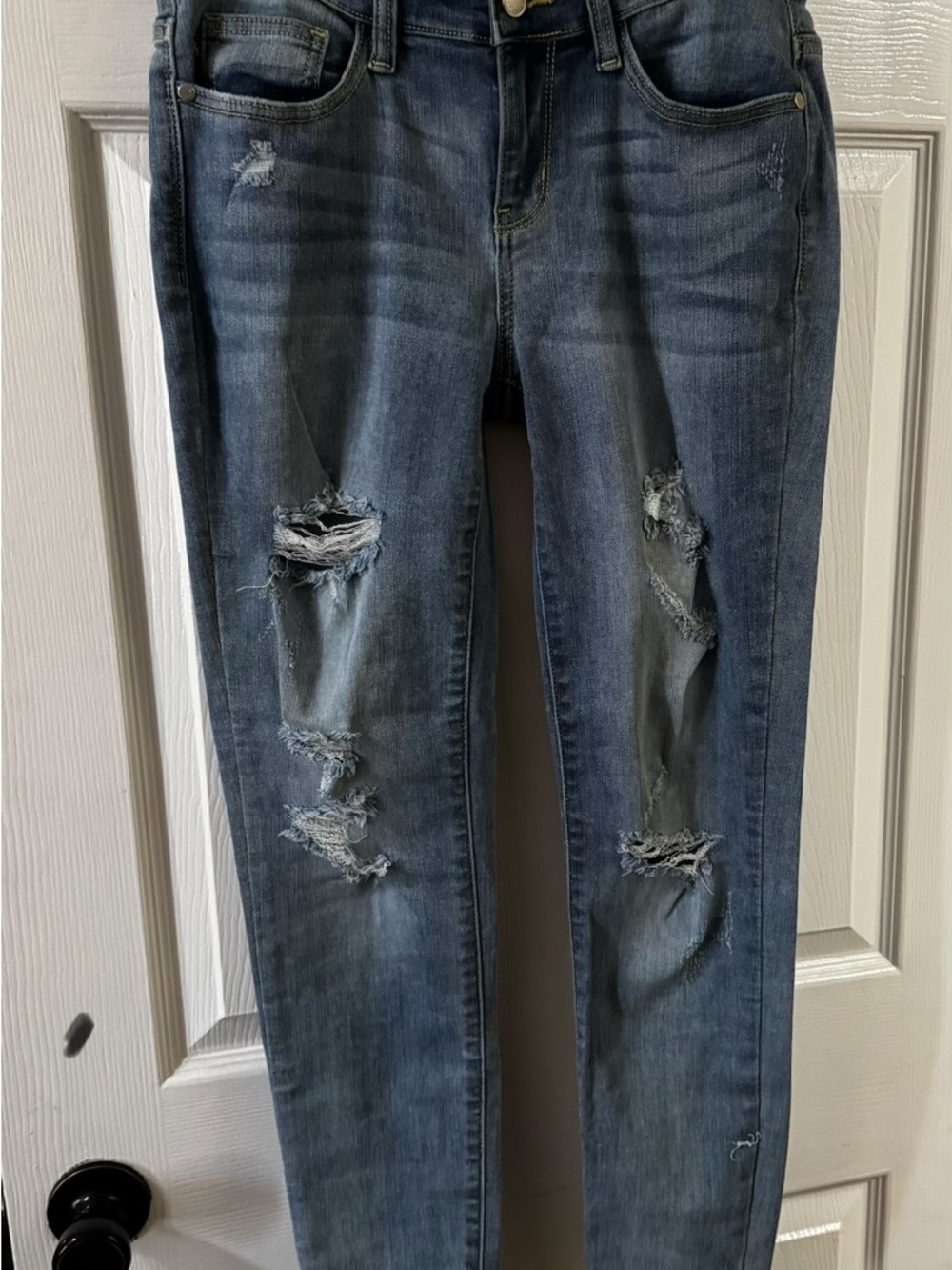 Judy Blue Ripped Skinny Jeans